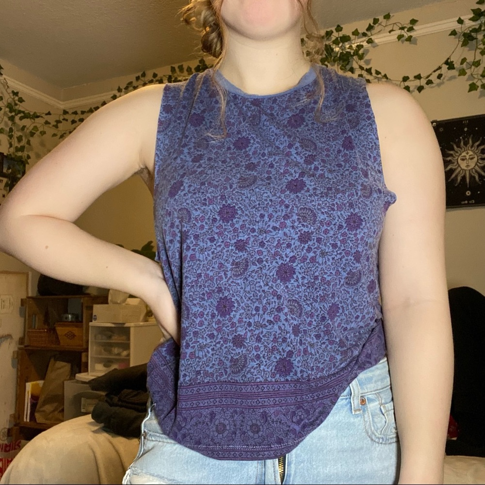 American Eagle Soft & Sexy Floral Tank